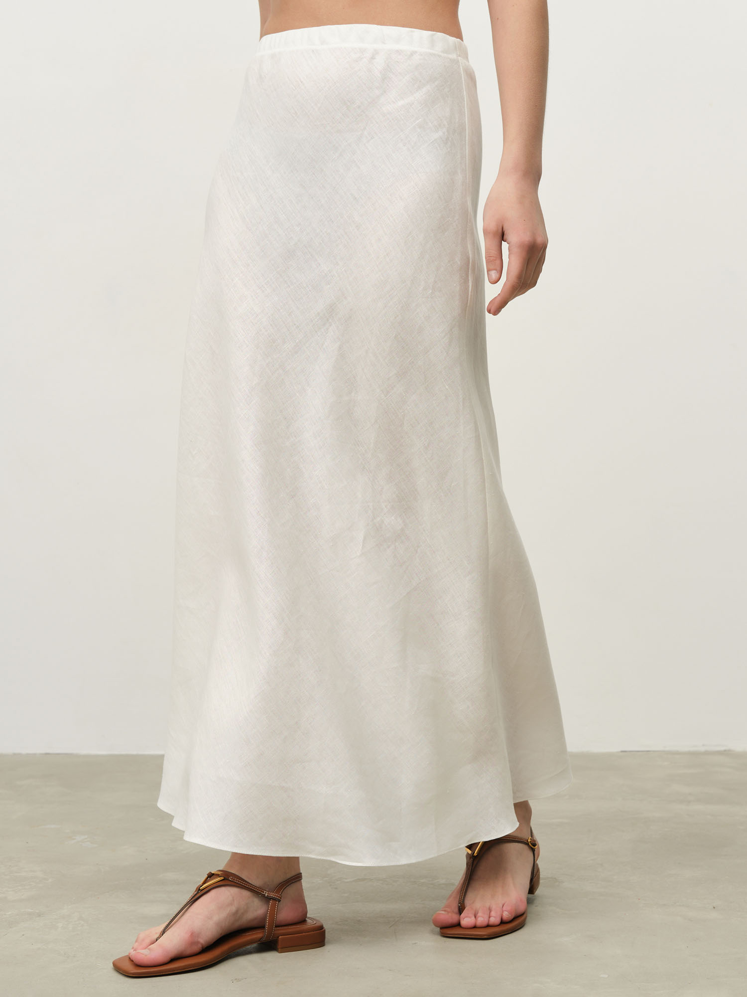 льняная юбка