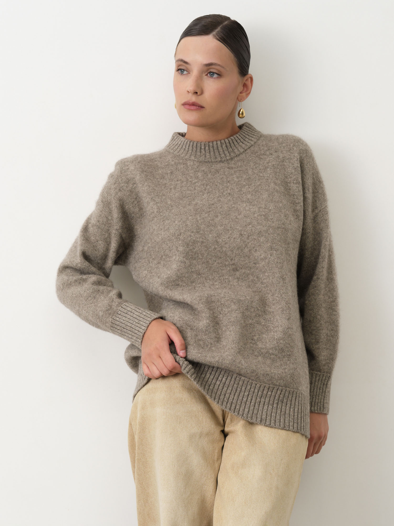 джемпер из пуха яка джемпер из пуха яка