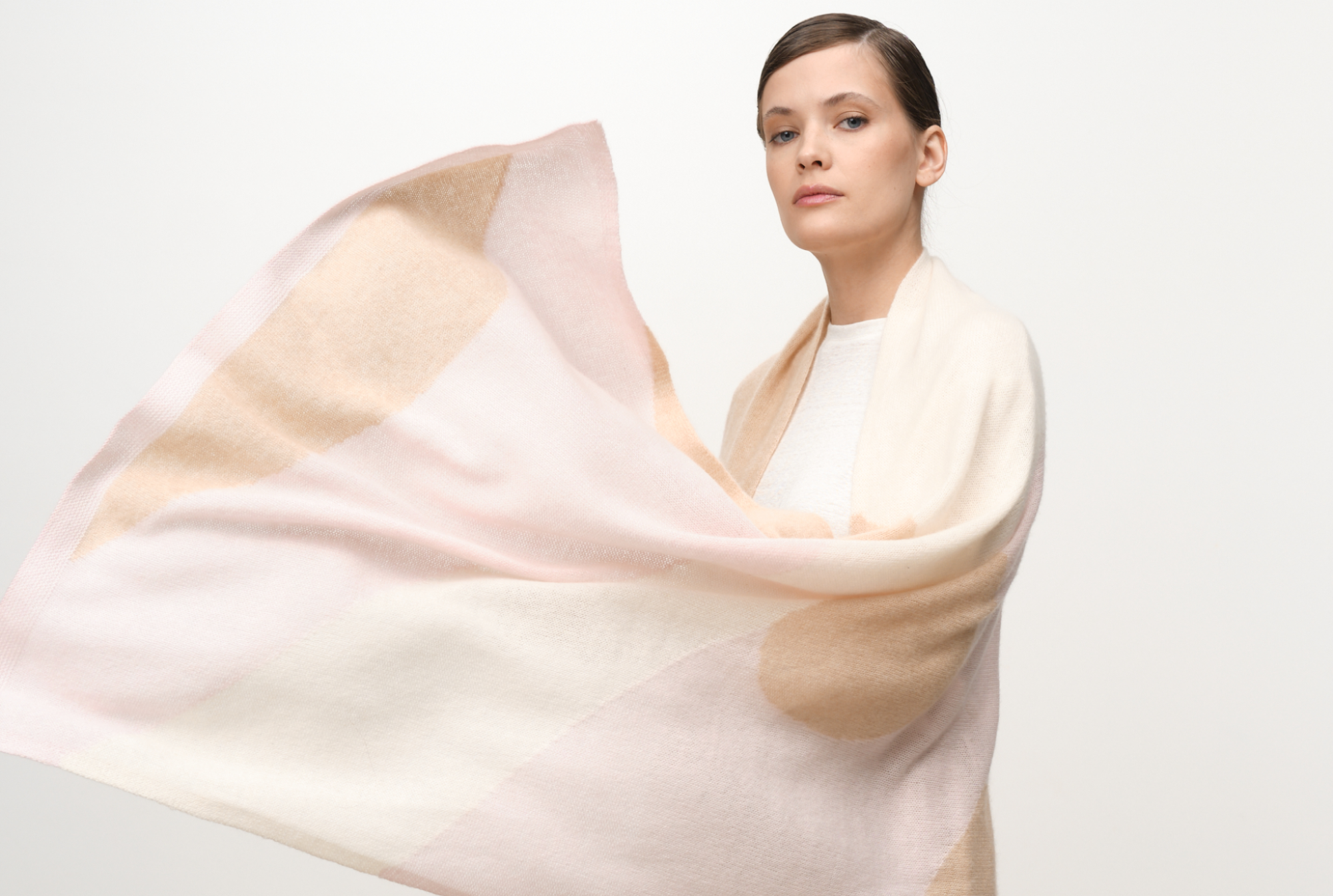 шарф из кашемира